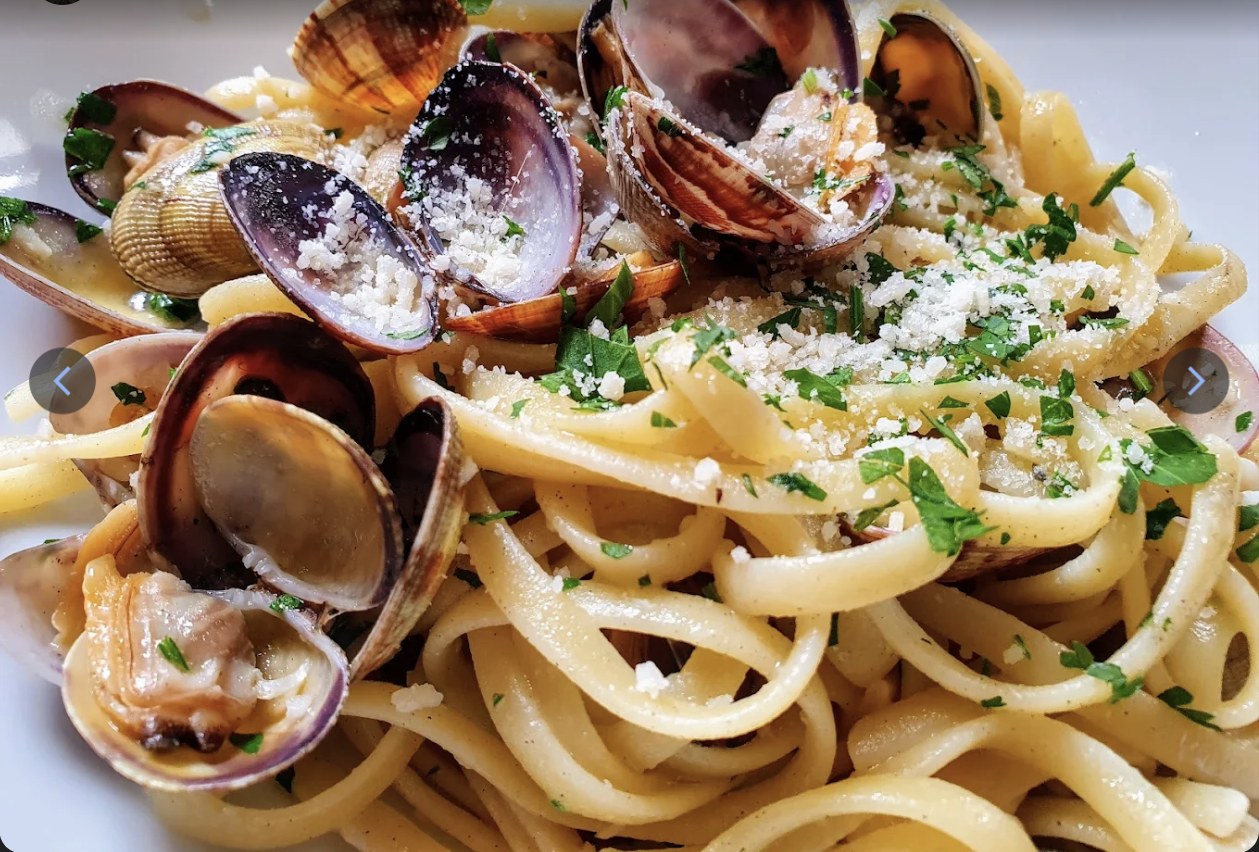 Linguine alle vongole de La Cantinetta à Marseille