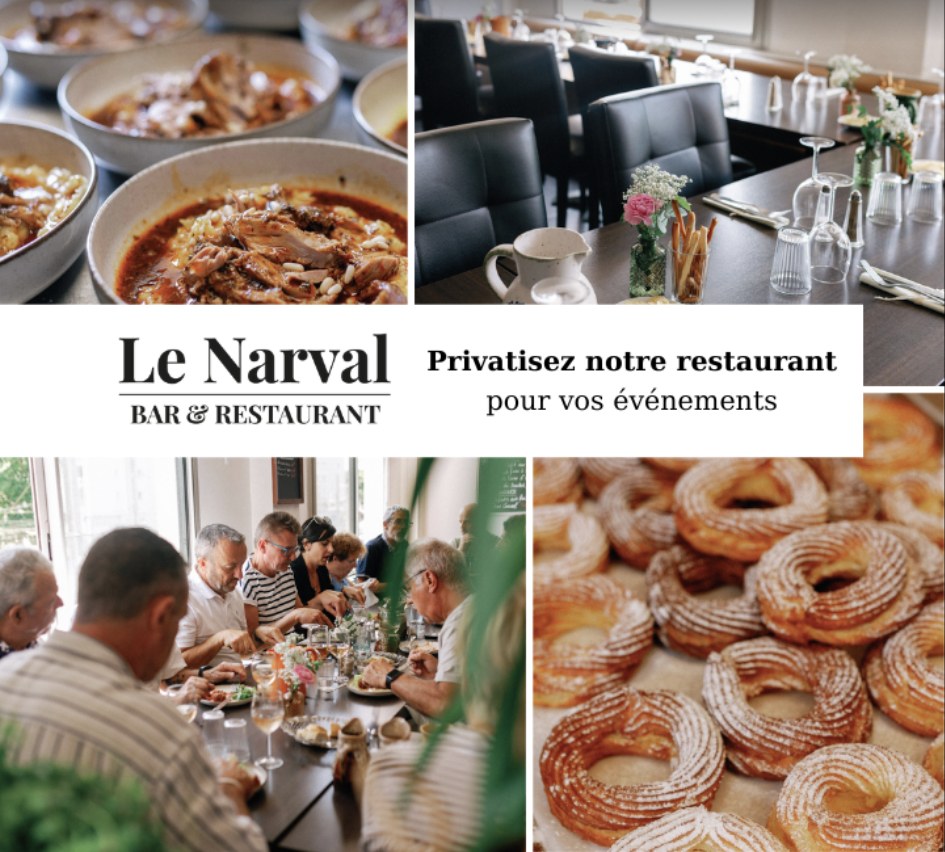 Banquet et privatisation au restaurant Le Narval à Toulon